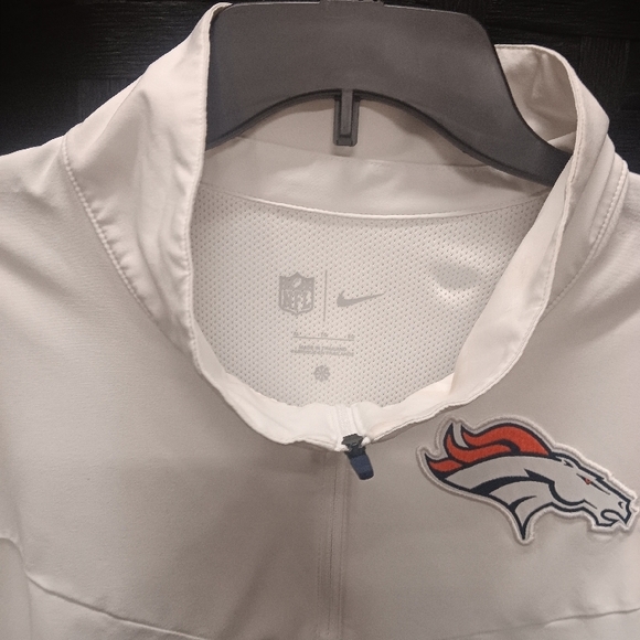 Nike White Denver Broncos Jacket - Picture 3 of 5